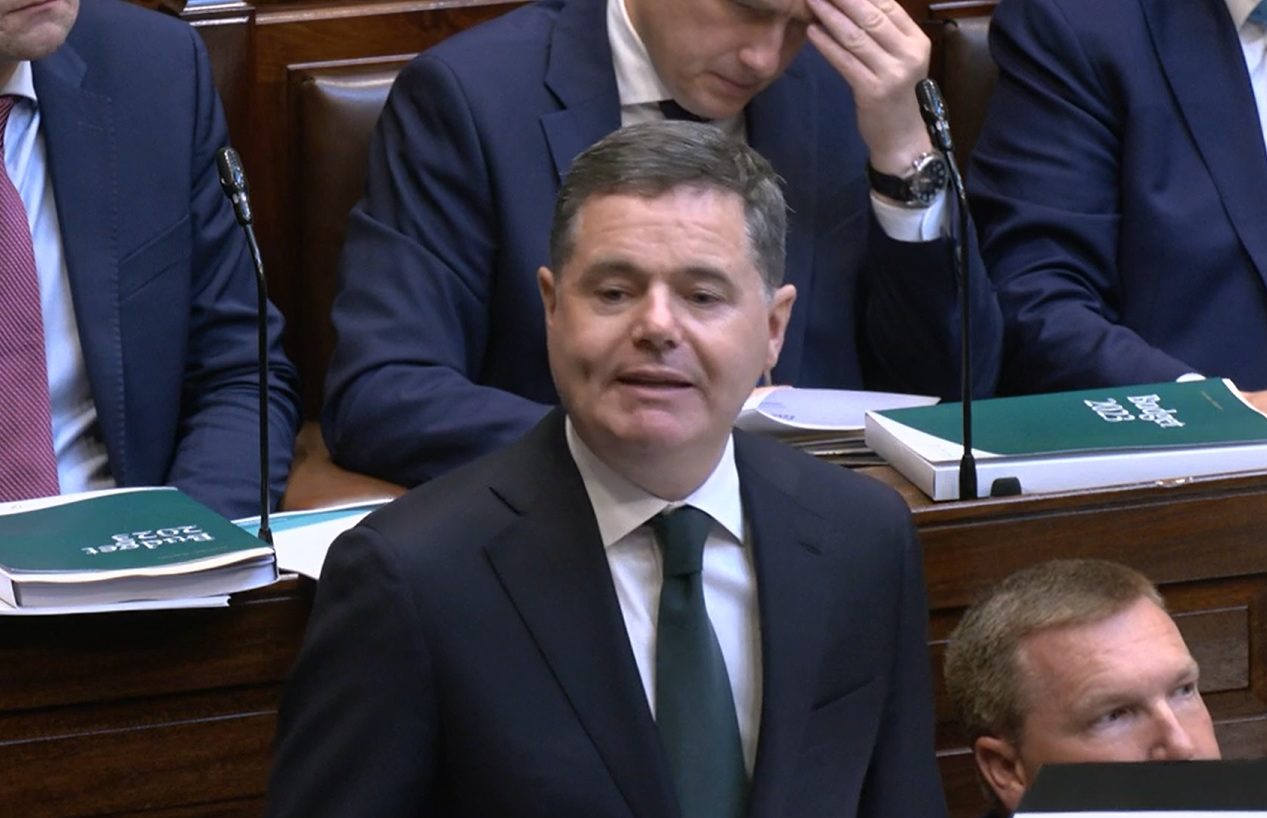 Serene No One-off Measures In Next Year's Budget - Donohoe Moment in HD Serene No One-off Measures In Next Year's Budget - Donohoe Moment in HD