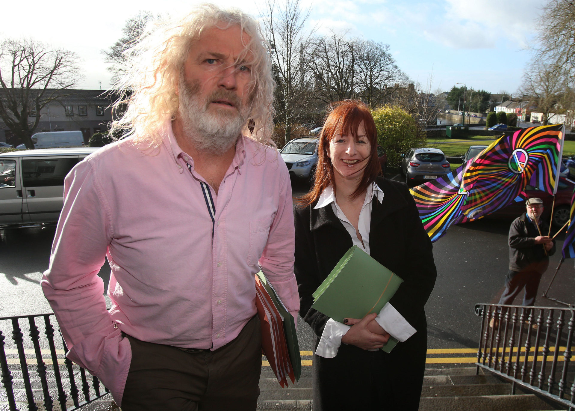 Mick Wallace and Clare Daly. Image: PA Images / Alamy 