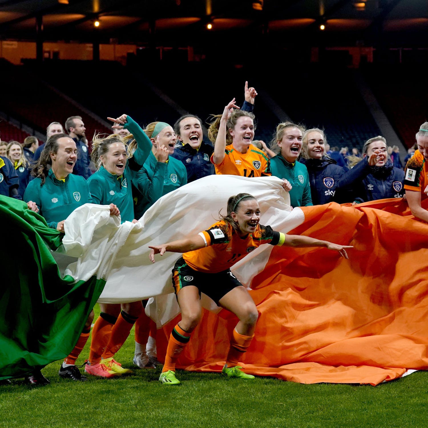 Ireland apologise for singing pro-IRA song after reaching Women's