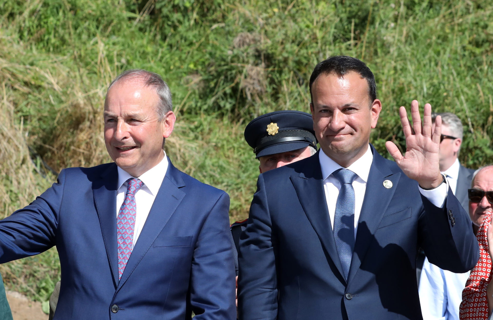 The Taoiseach Micheál Martin and Tánaiste Leo Varadkar.