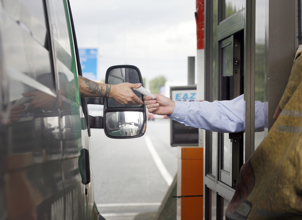 A toll booth. Image: Mark Stedman/Photocall Ireland.