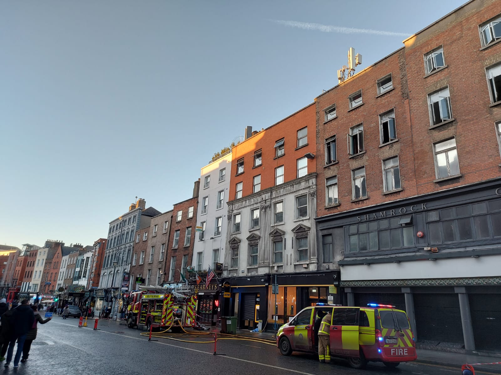 Dame Street Closed As Emergency Services Deal With An Incident Www