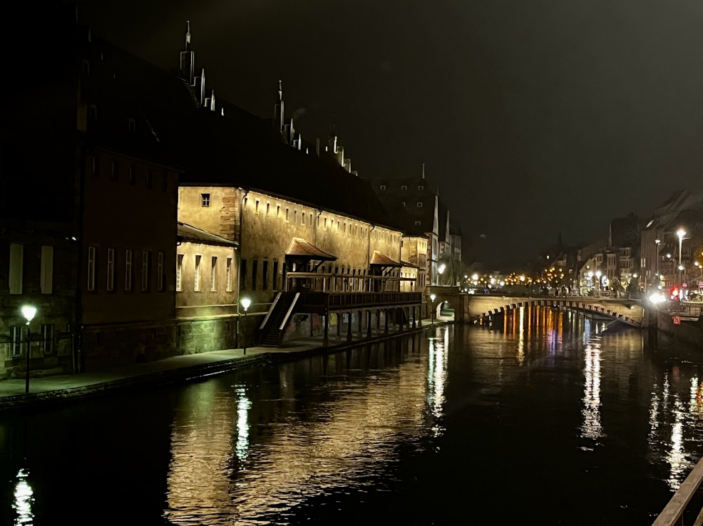 Strasbourg by night.