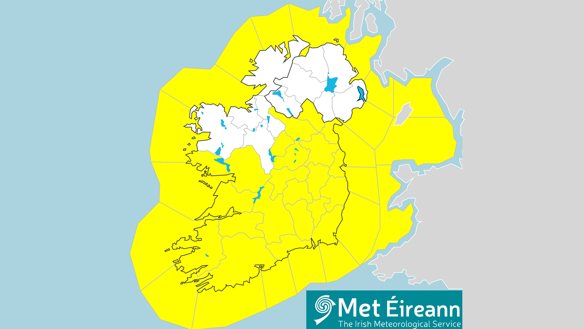 Two Status Yellow Weather Warnings For Wind And Rain In Effect Today