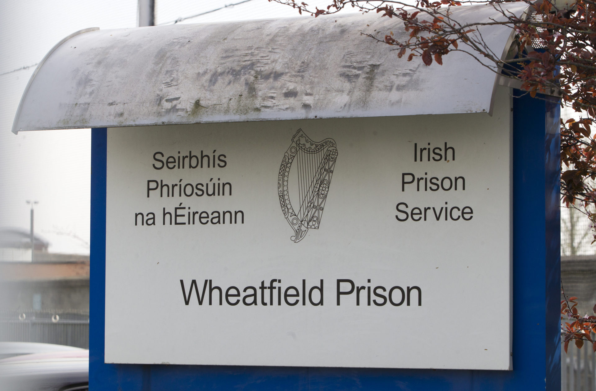 Wheatfield Prison in Dublin is seen in April 2015