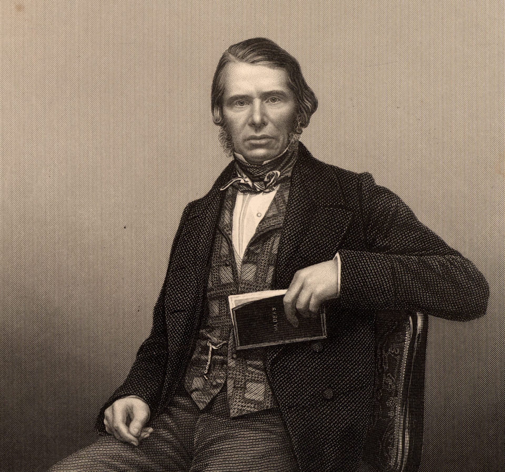 Charles Edward Trevelyan (1807-1876) is seen circa 1860.