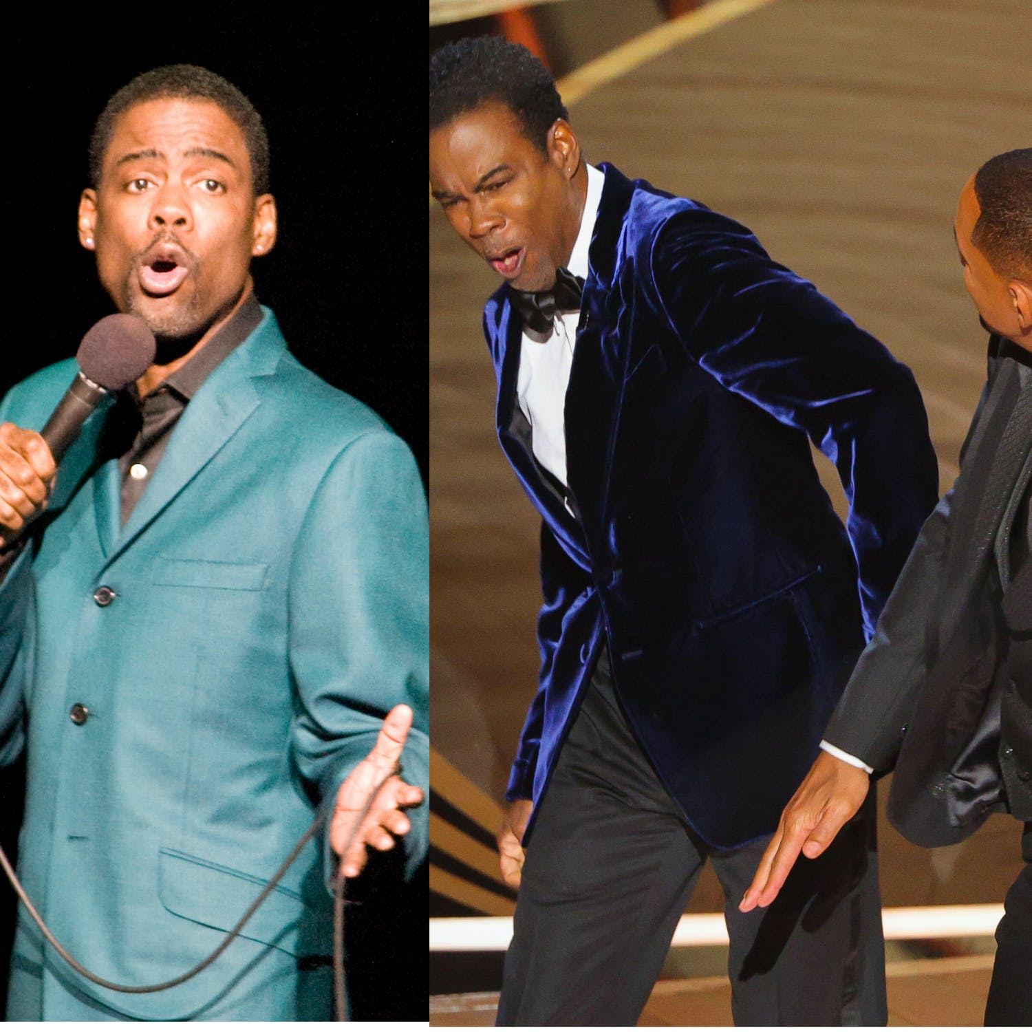 Chris Rock Jokes About World's Most Famous Slap