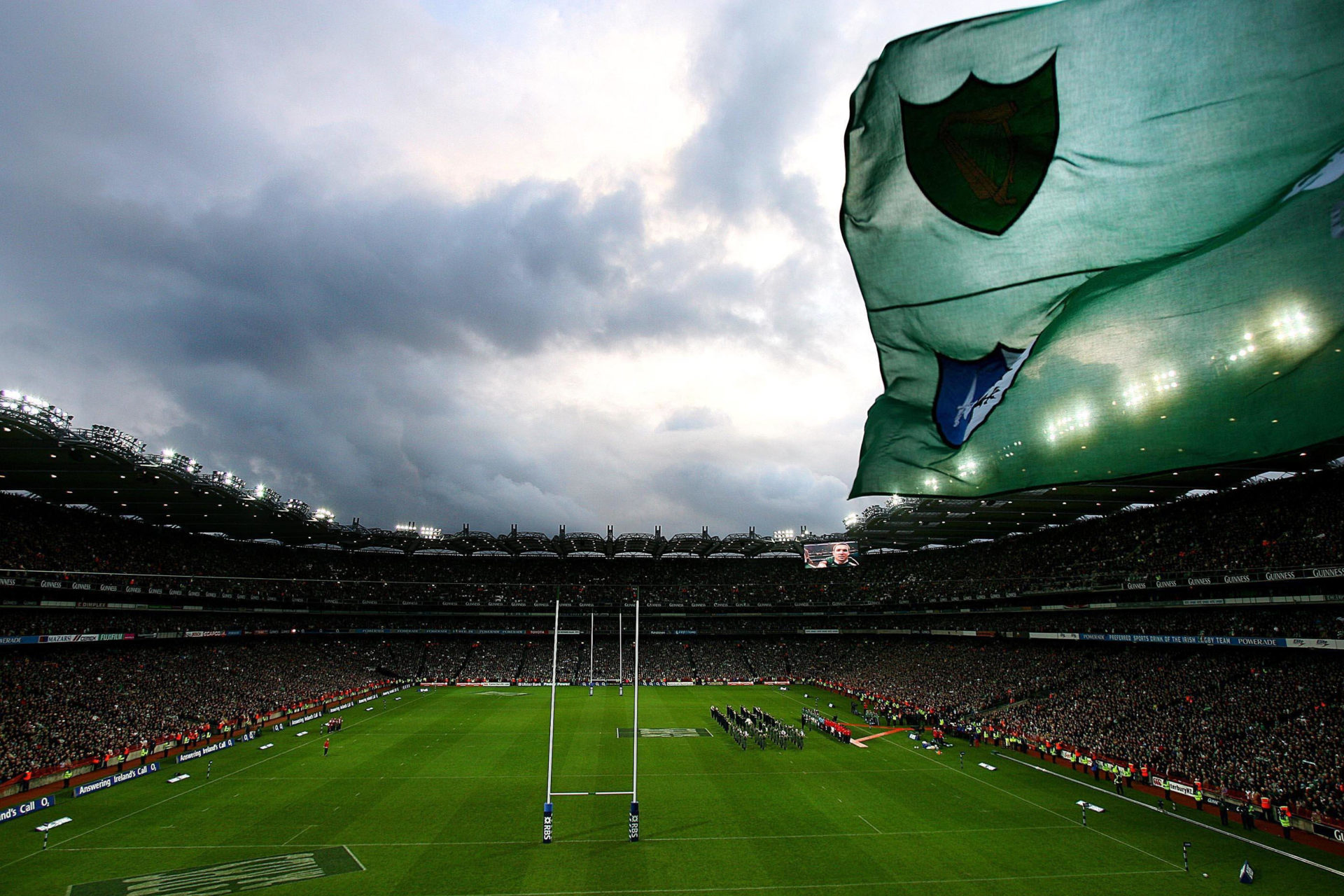 General view of Croke Park during the RBS 6 Nations match between Ireland and England.