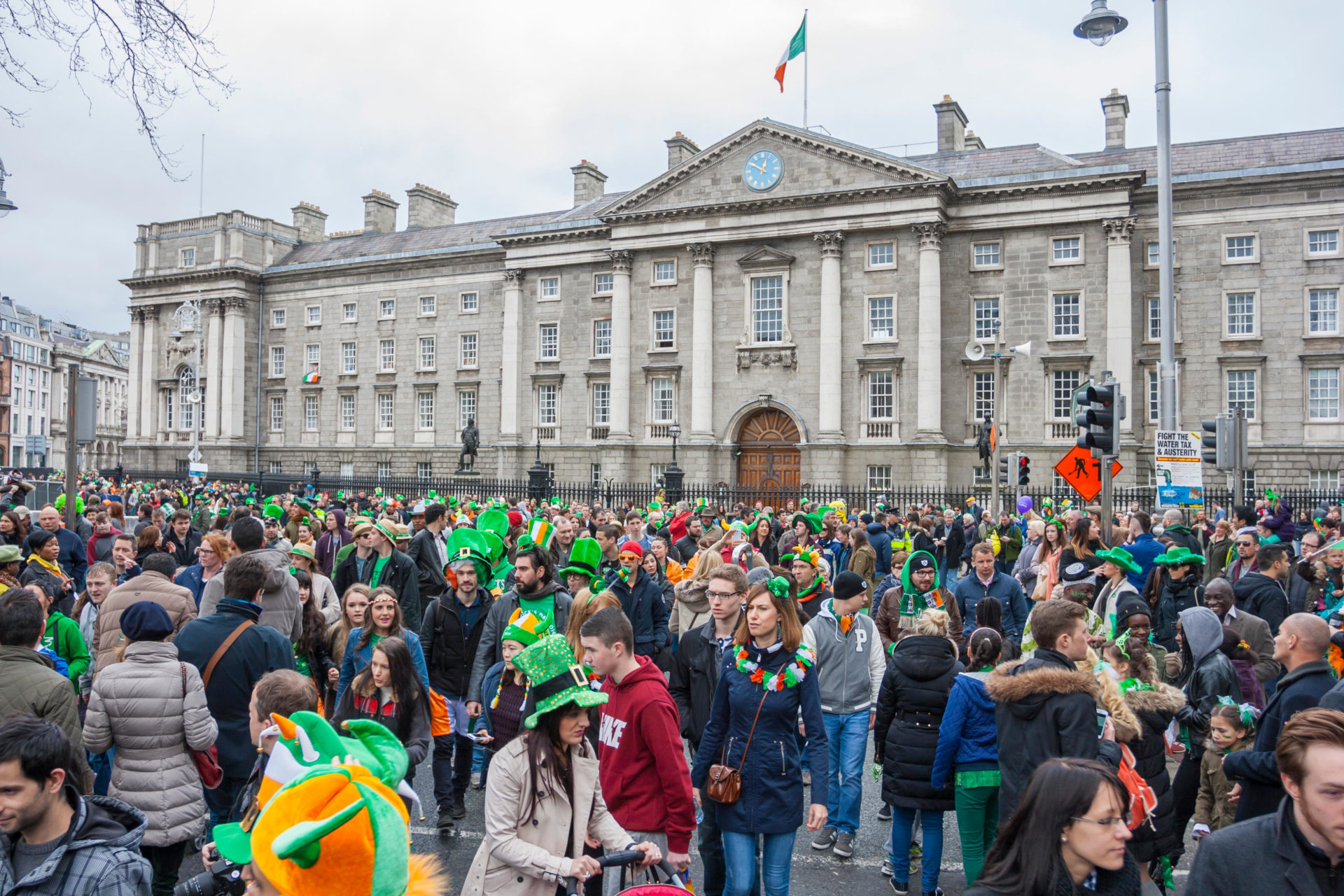 St Patrick's Day in Dublin 