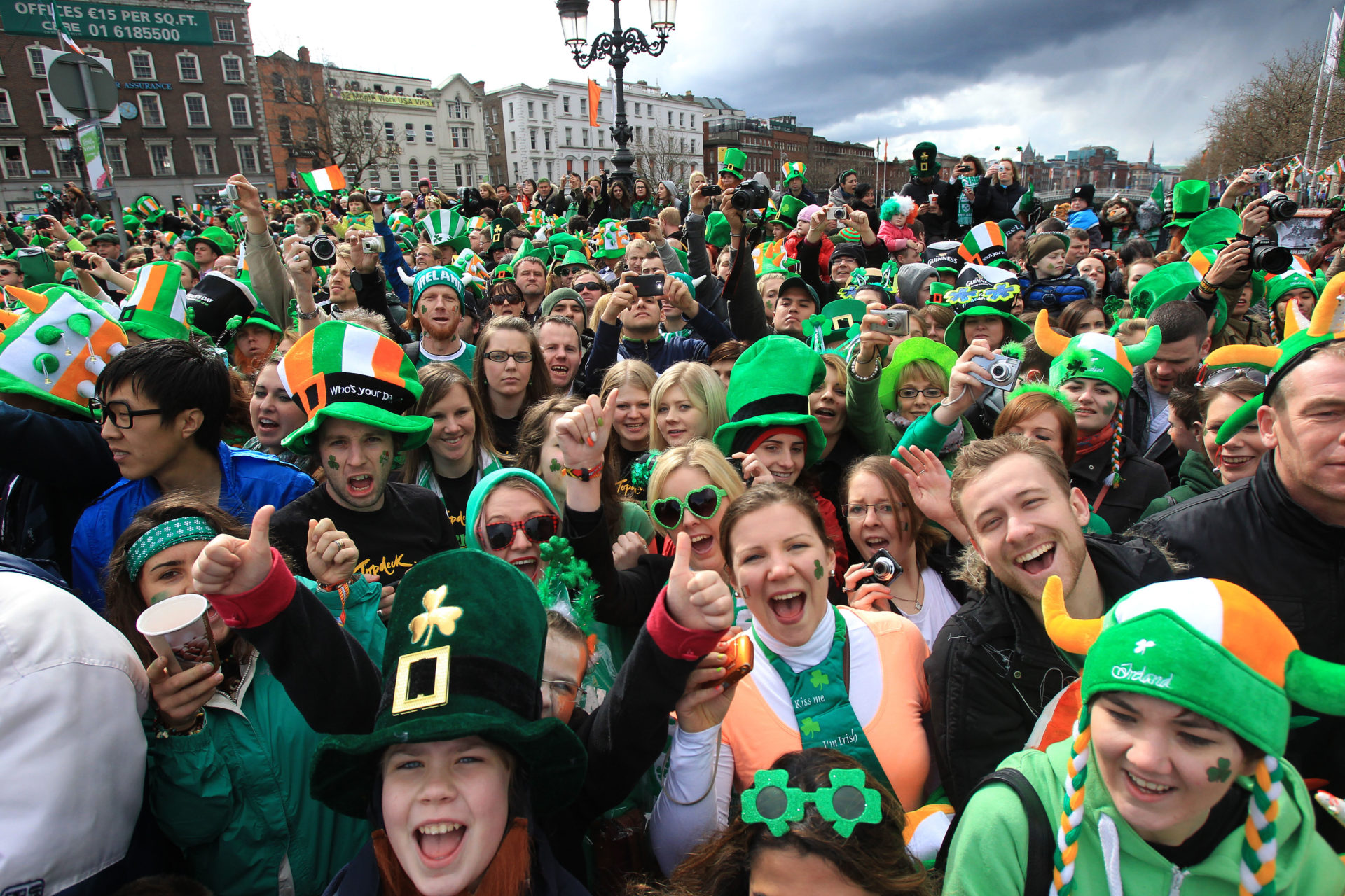 'Eyes of the world on Ireland' as thousands flock to St Patrick's Day