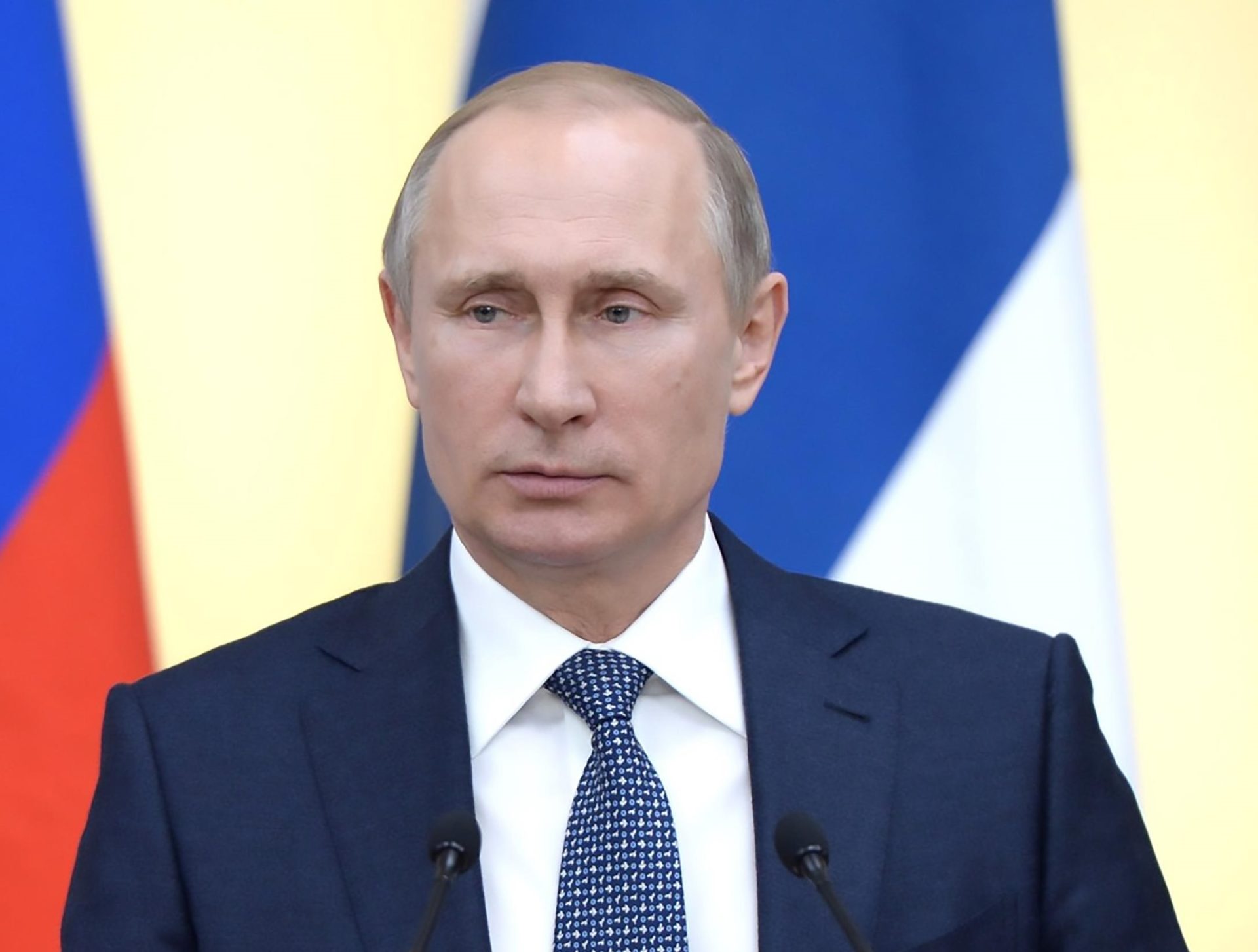 Russian President Vladimir Putin is pictured in 2016