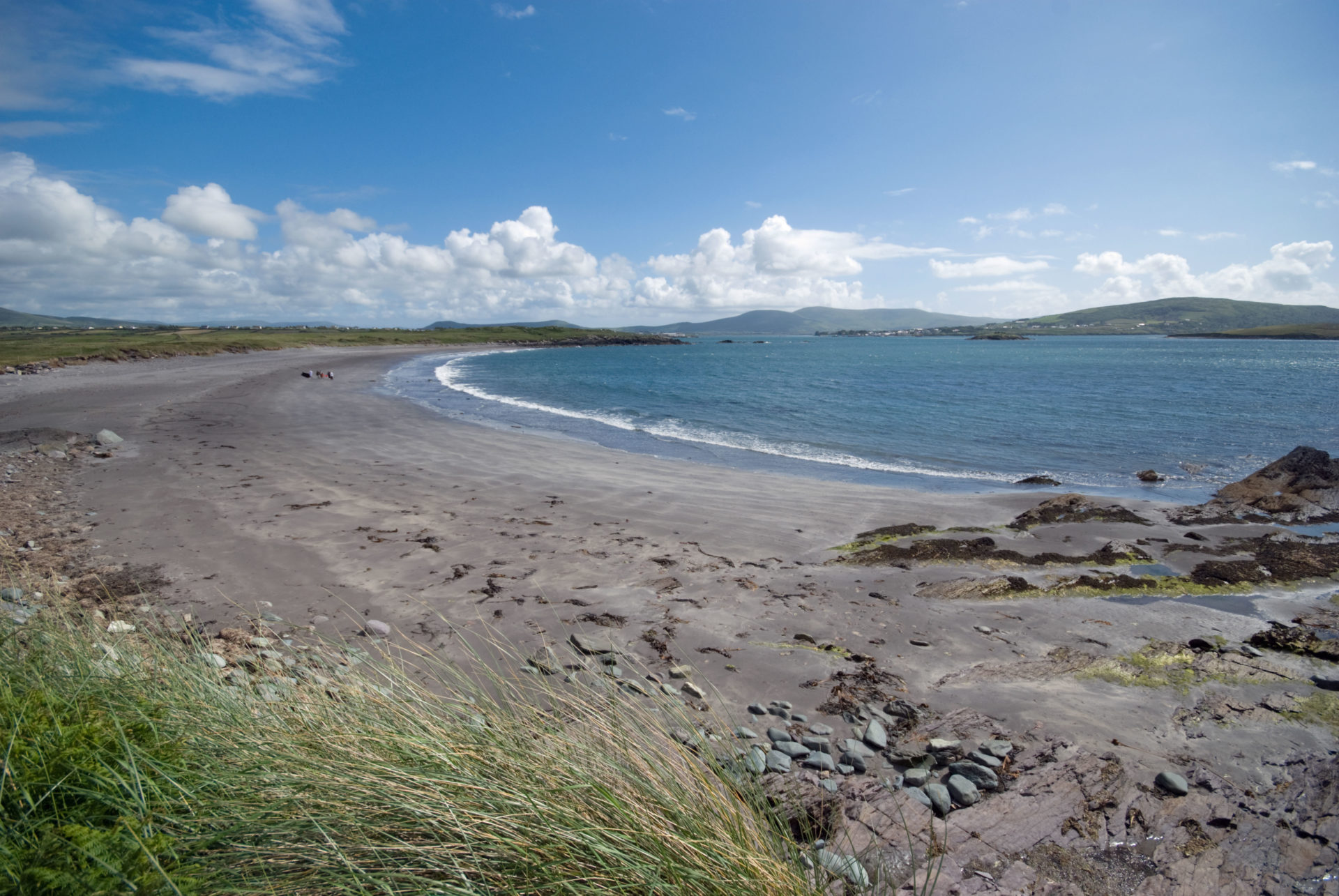 Main image shows White Strand beach in Cahirsiveen, Co Kerry.
