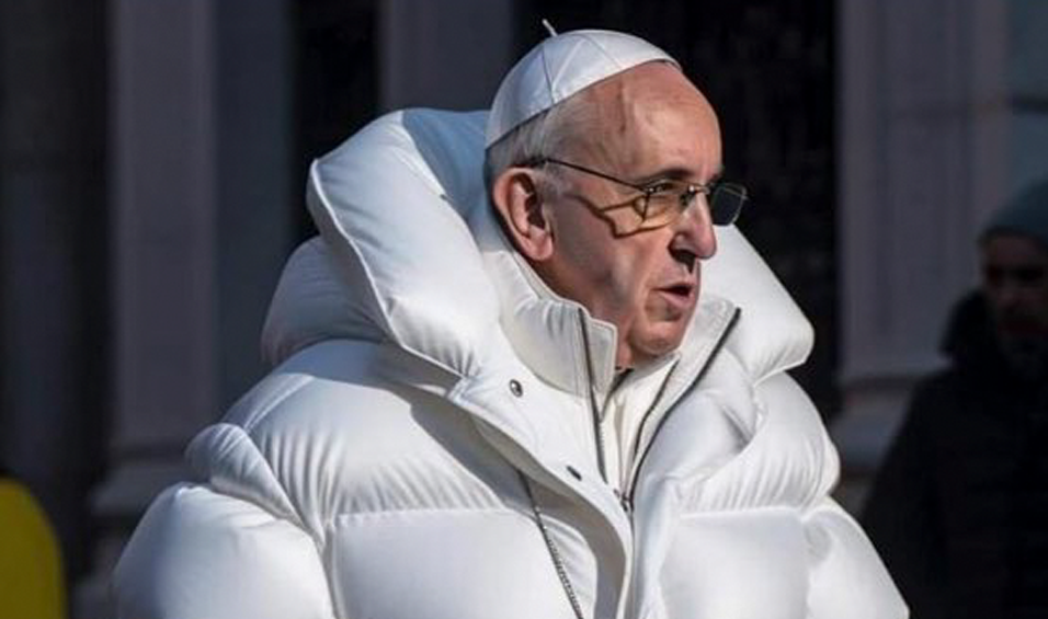 Everyone On The Internet Was Fooled By This AI Image Of The Pope - Vimarsana News