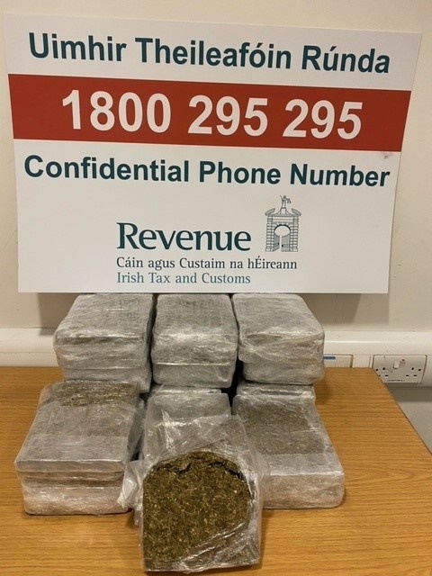 Drugs Worth €544,000 Seized At Dublin Airport | www.98fm.com