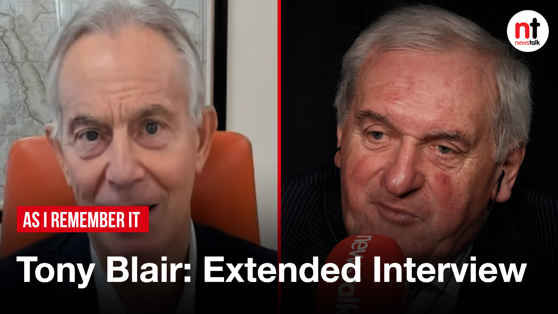 Tony Blair: Extended Video | Newstalk
