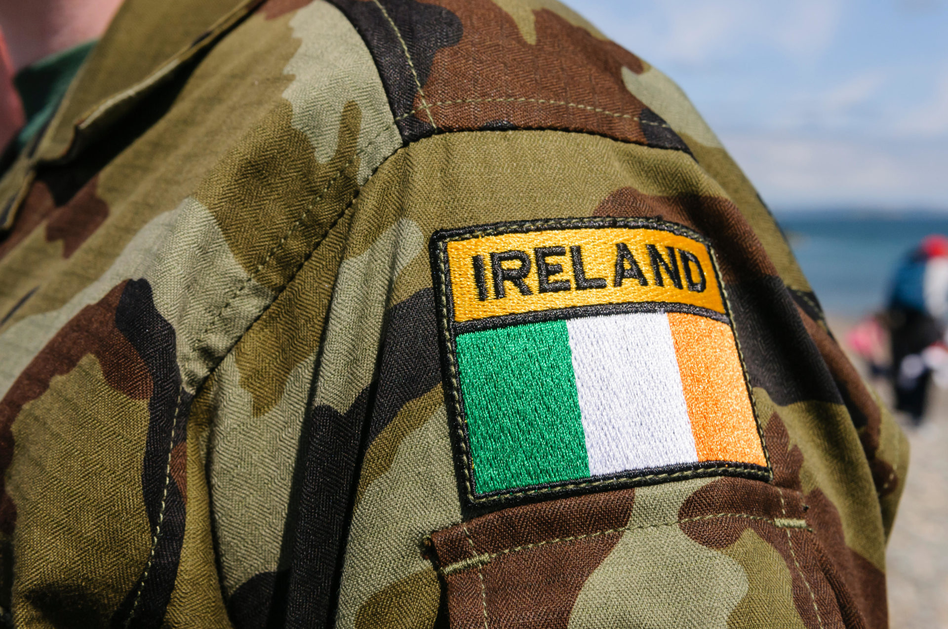 A member of the Defence Forces