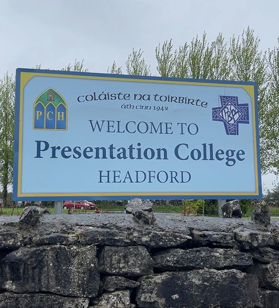 Presentation College in Headford, Co Galway