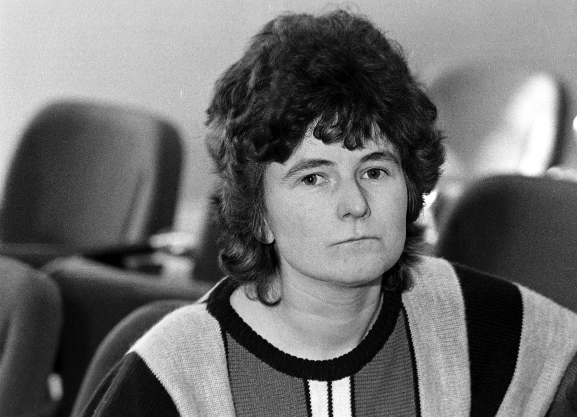 Joanne Hayes at the hearing at the Kerry Babies Tribunal, 1985 