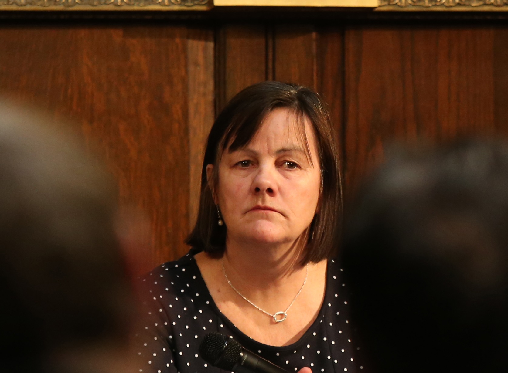 Sheila Nunan is seen at a housing conference in Dublin in January 2019. 