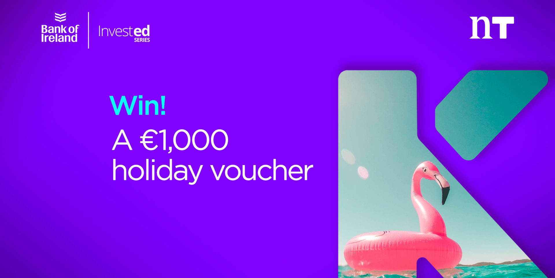 WIN €1,000 holiday voucher with Bank of Ireland's 'Invested' webinar