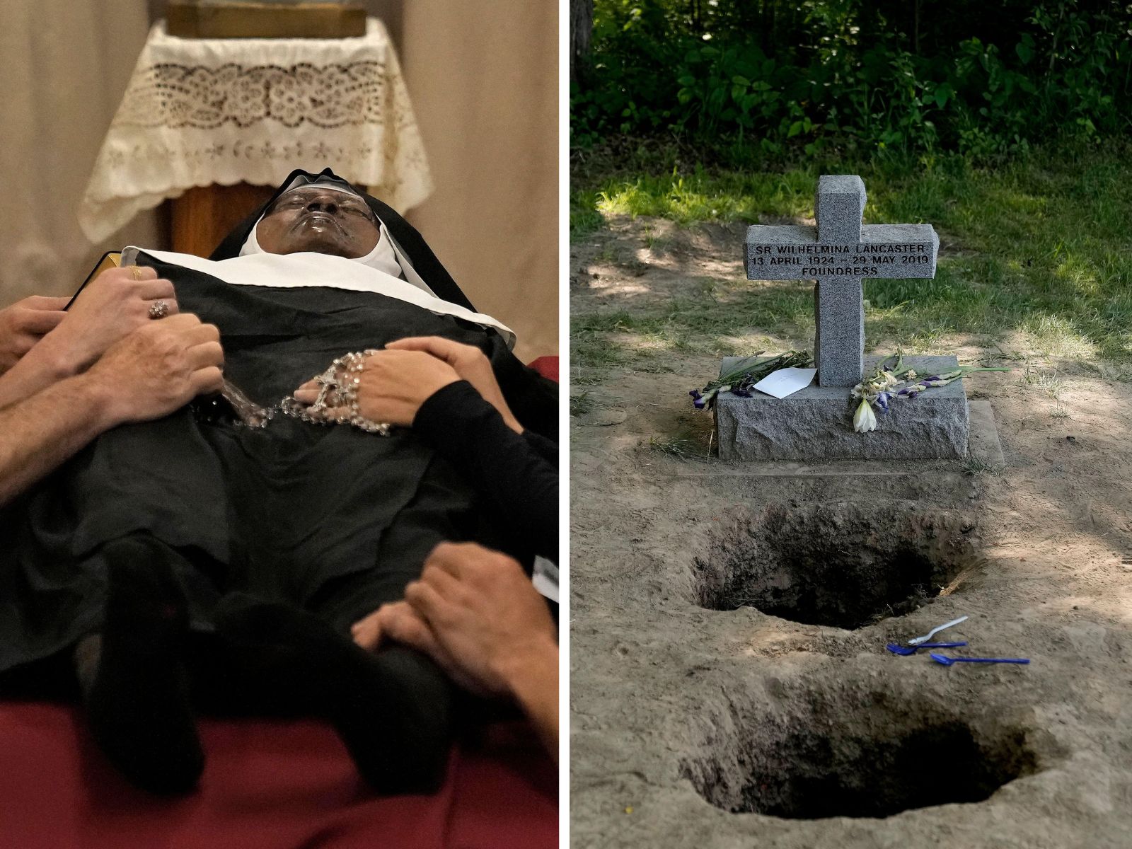 Catholic diocese to launch 'thorough investigation' after nun's buried corpse remains intact thumbnail