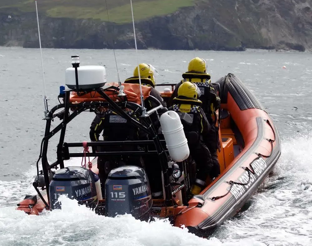 Two young men found 'clinging to a mooring buoy' in the sea off Malahide