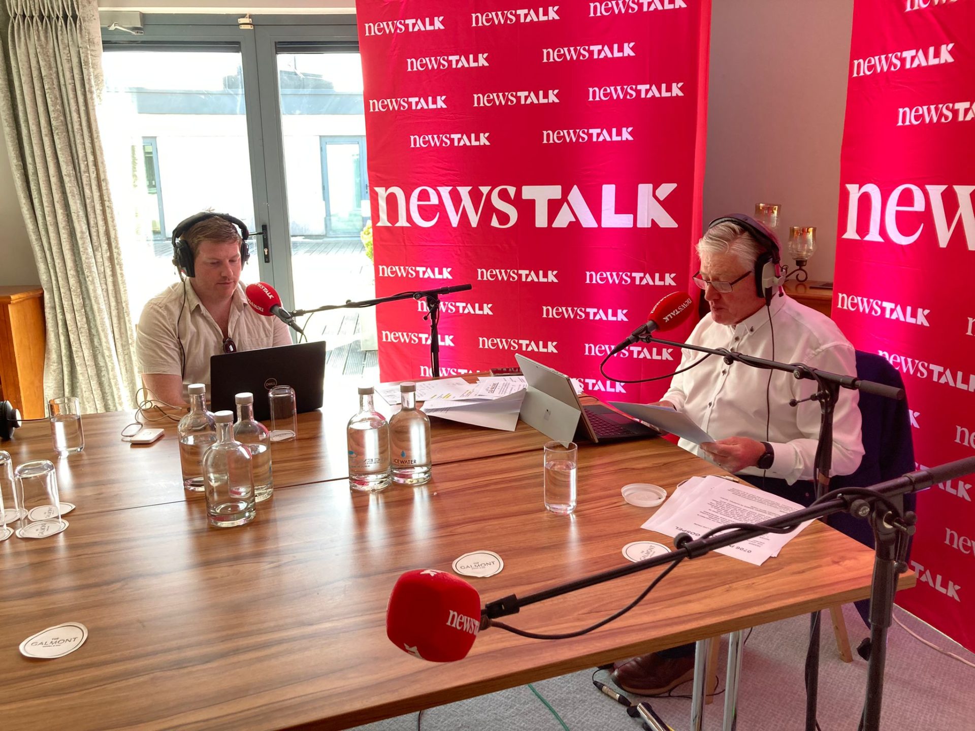 Josh Crosbie on The Pat Kenny Show for his report on Galway traffic