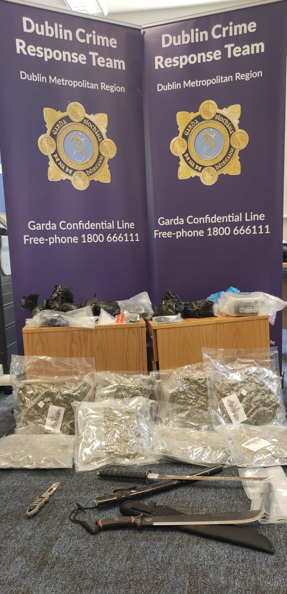 Two In Court After Machete And Samurai Sword Seized SPIN1038