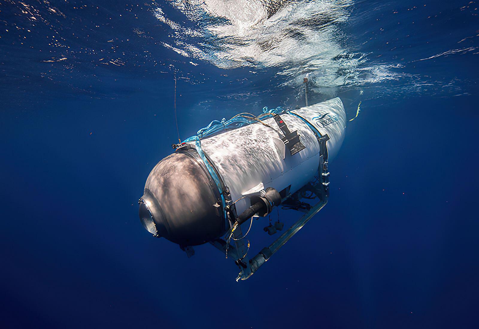 The Oceangate submersible "Titan".