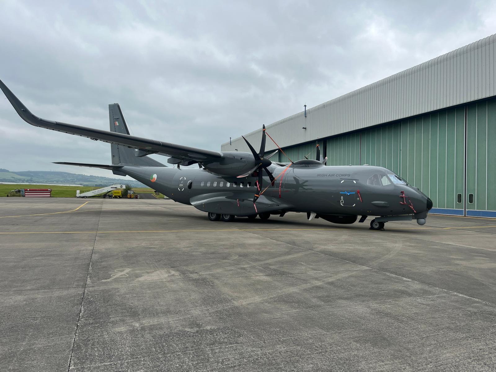 the arrival of the first of two Airbus C295 Maritime Patrol Aircraft.