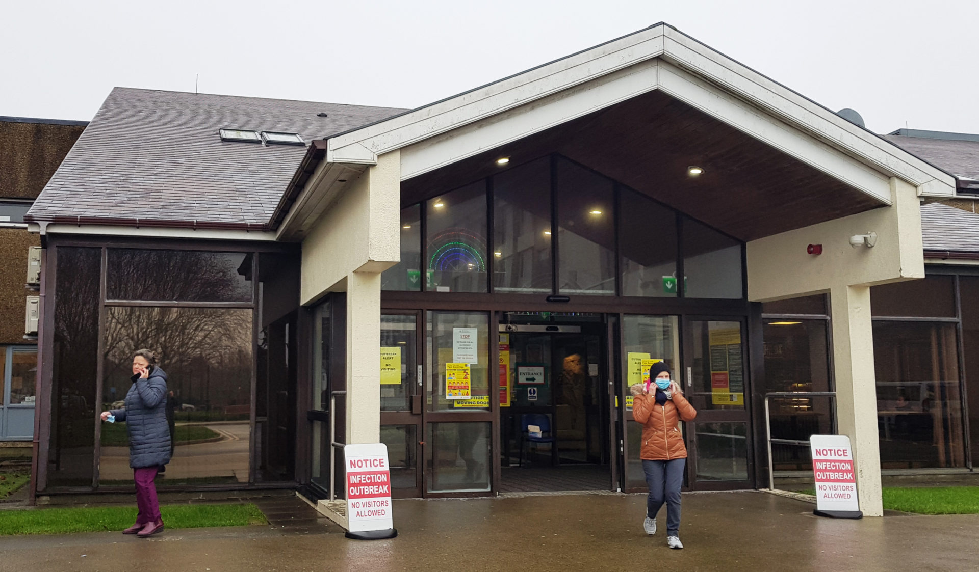 Pictured is the entrance to University Hospital Waterford in Waterford City 