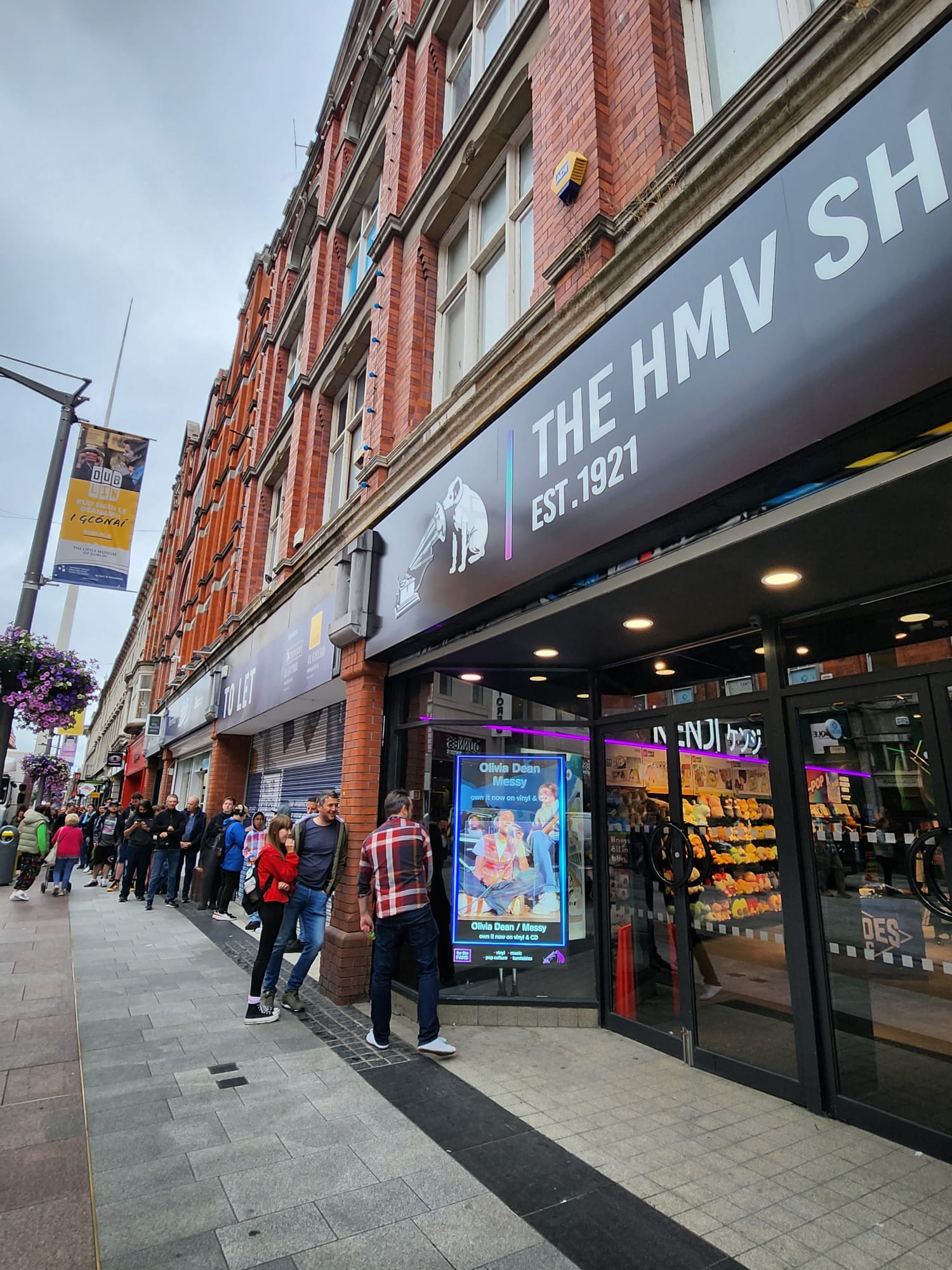 The new HMV store on Henry Street. Image: Heather Lawrie/Newstalk