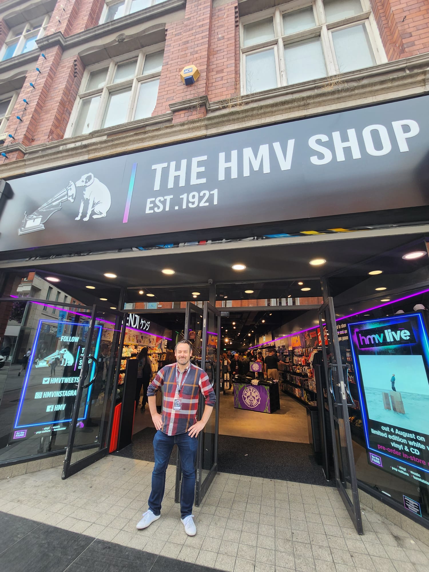 The new HMV store on Henry Street.