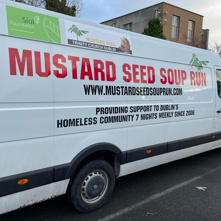 Mustard Seed soup run van