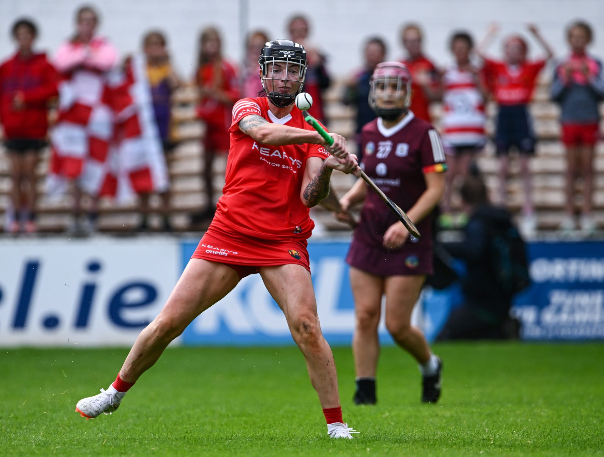 Cork’s Ashling Thompson during the All-Ireland Camogie Championship semi-final match between Cork and Galway at UPMC Nowlan Park in Kilkenny