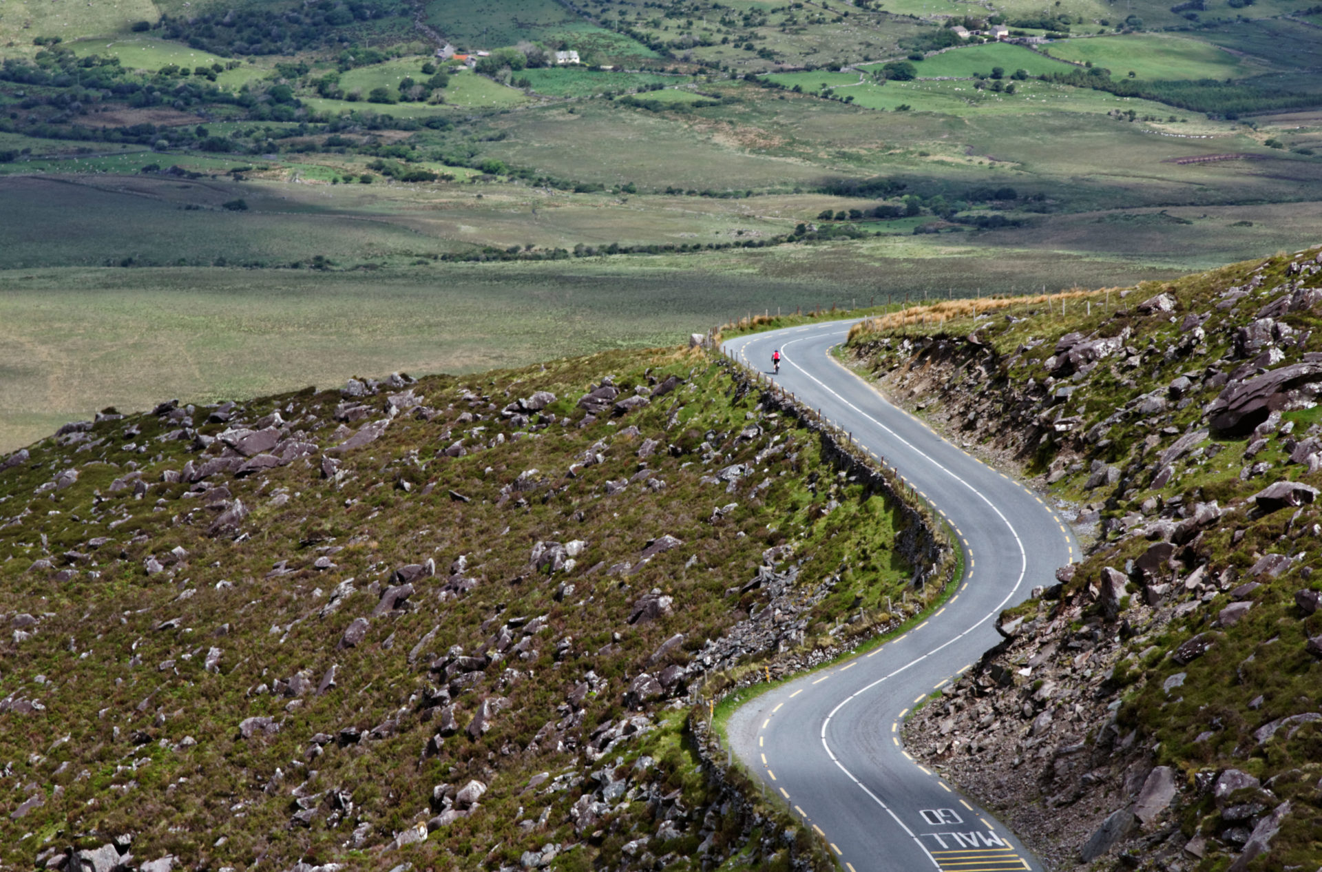 The Conor Pass in County Kerry, Ireland