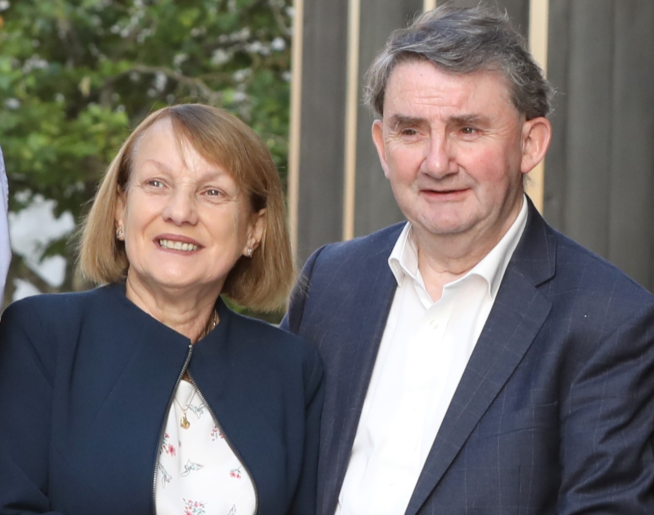 Laura Brennan's parents Bernie and Larry launch the Vaccine Alliance in September 2019. 