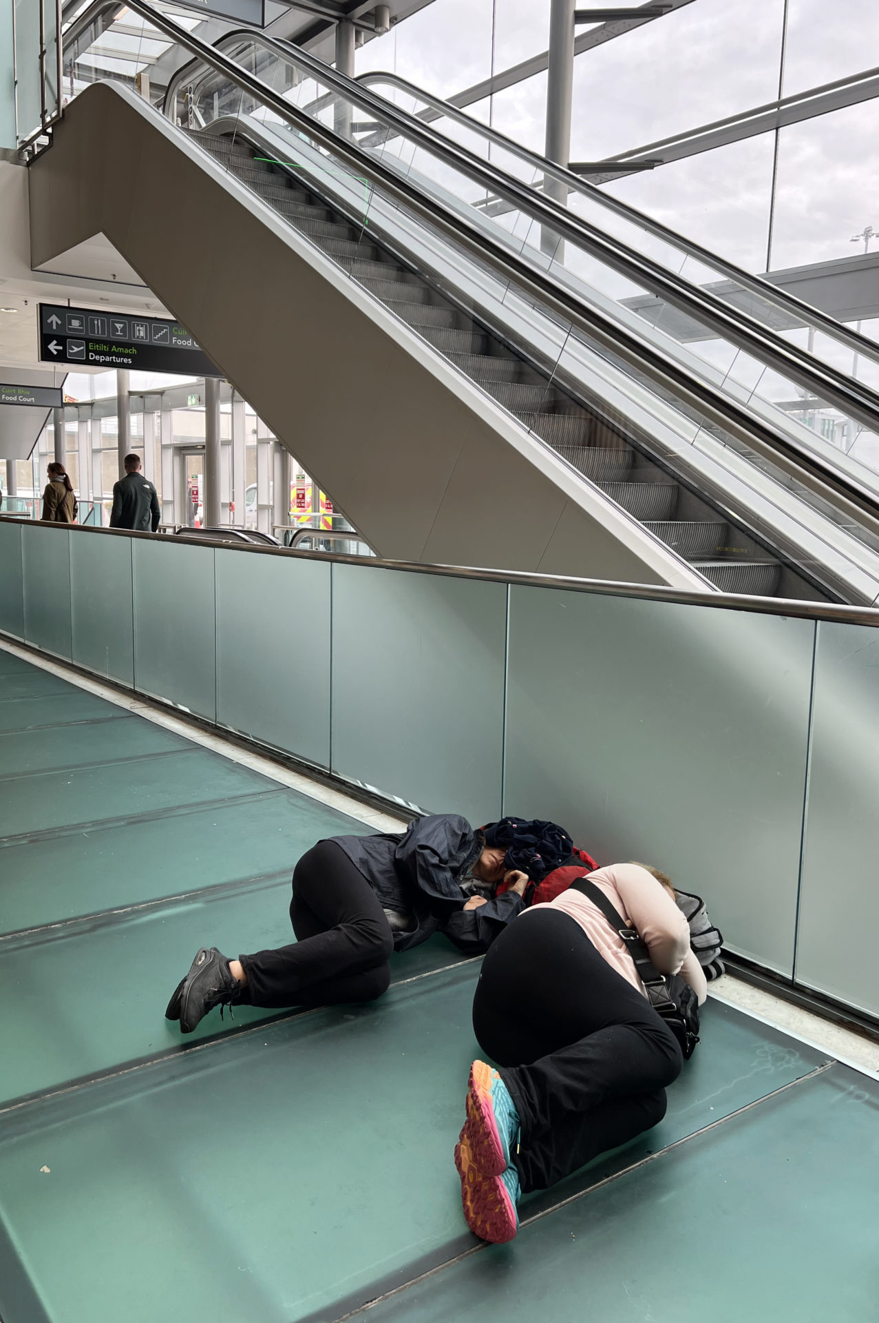 Thousands of passengers are stranded in Dublin airport. 29/08/2023. Photo: Sasko Lazarov