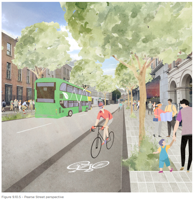 Proposal for Pearse Street.