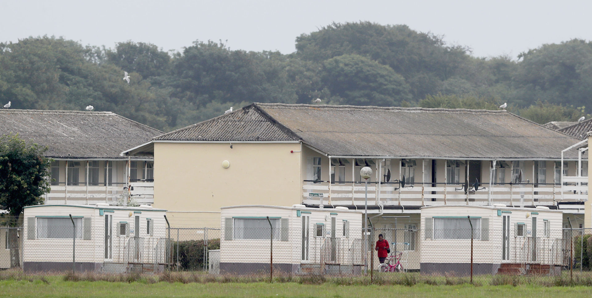 A general view of the Mosney Direct Provision centre in Co Meath which provides for the welfare of asylum seekers and their families as they await decisions on their asylum application. Photo credit should read: Niall Carson/PA Wire