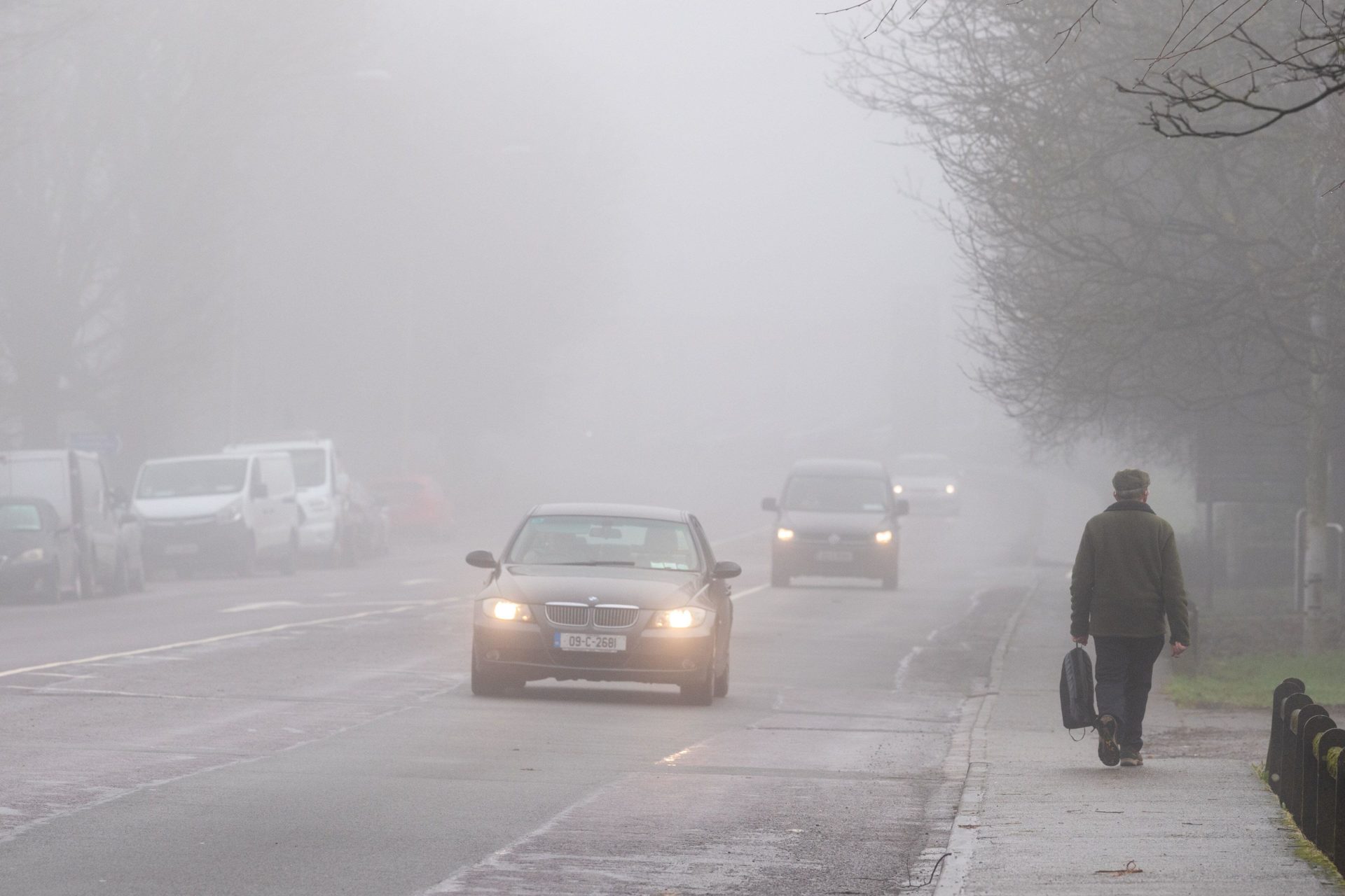 'Put on your fog lights' Drivers told to take care amid Status Yellow