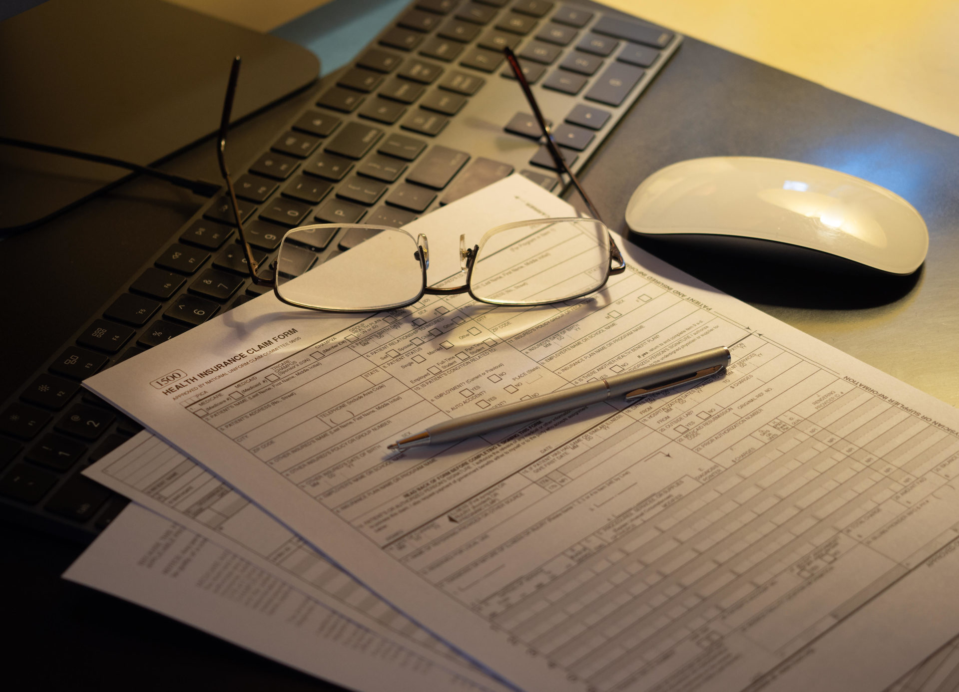 MC2PDT Getting ready to file a health insurance claim form