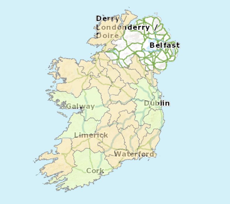 Ireland is seen on the Pobal HP Deprivation Index.