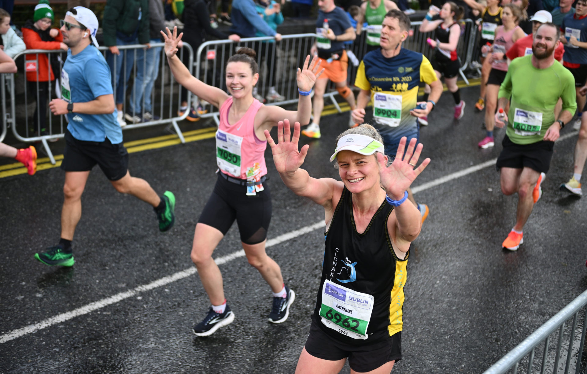 Catherine Rohan from Limerick during the 2023 Irish Life Dublin Marathon
