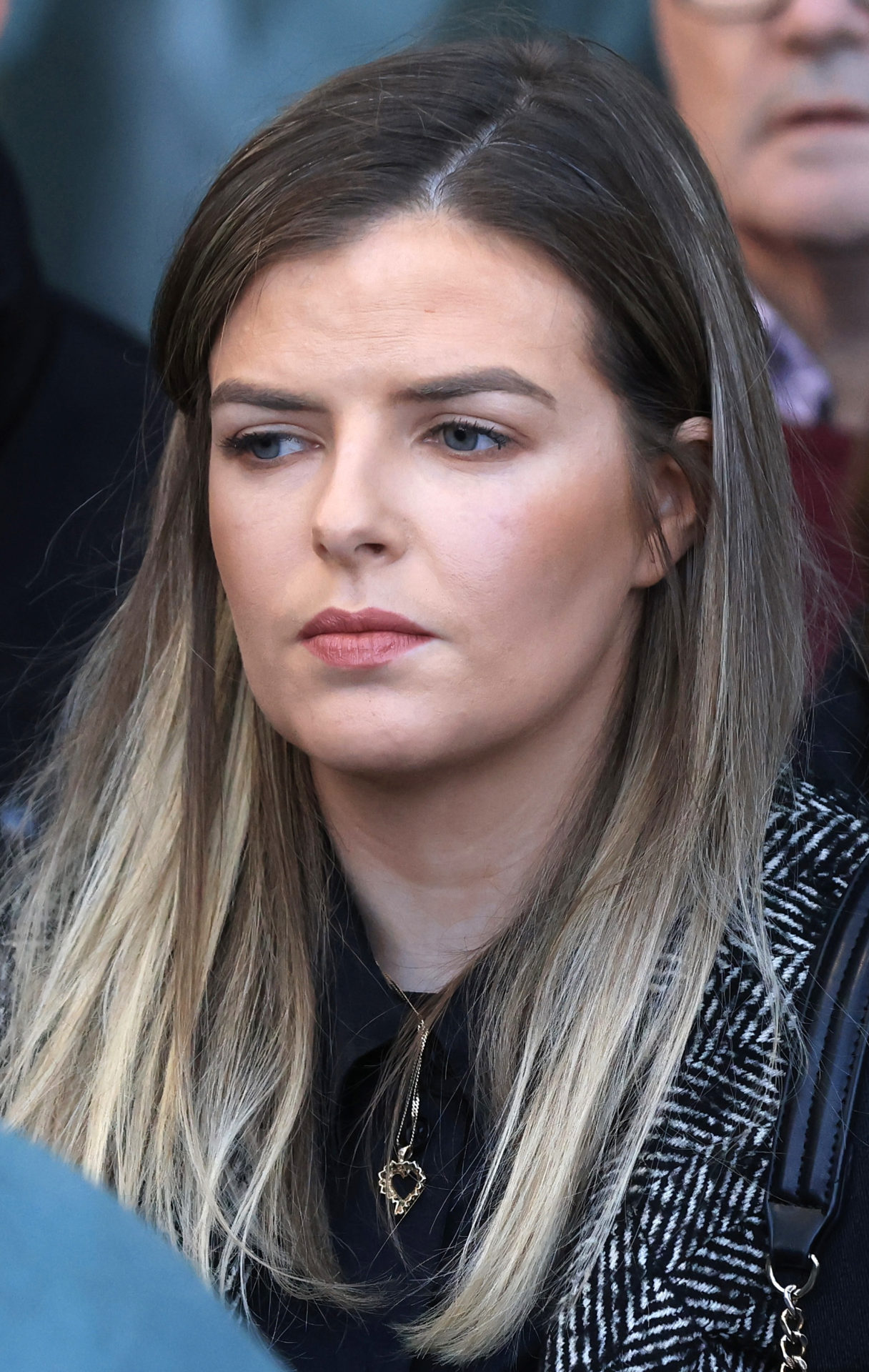  Ashling Murphy's sister Amy outside the Central Criminal Court in Dublin following the guilty verdict against Jozef Puska, 09/11/2023