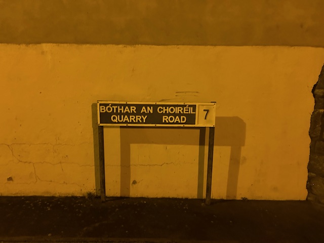 Quarry Road in Cabra, Dublin, 30-11-23