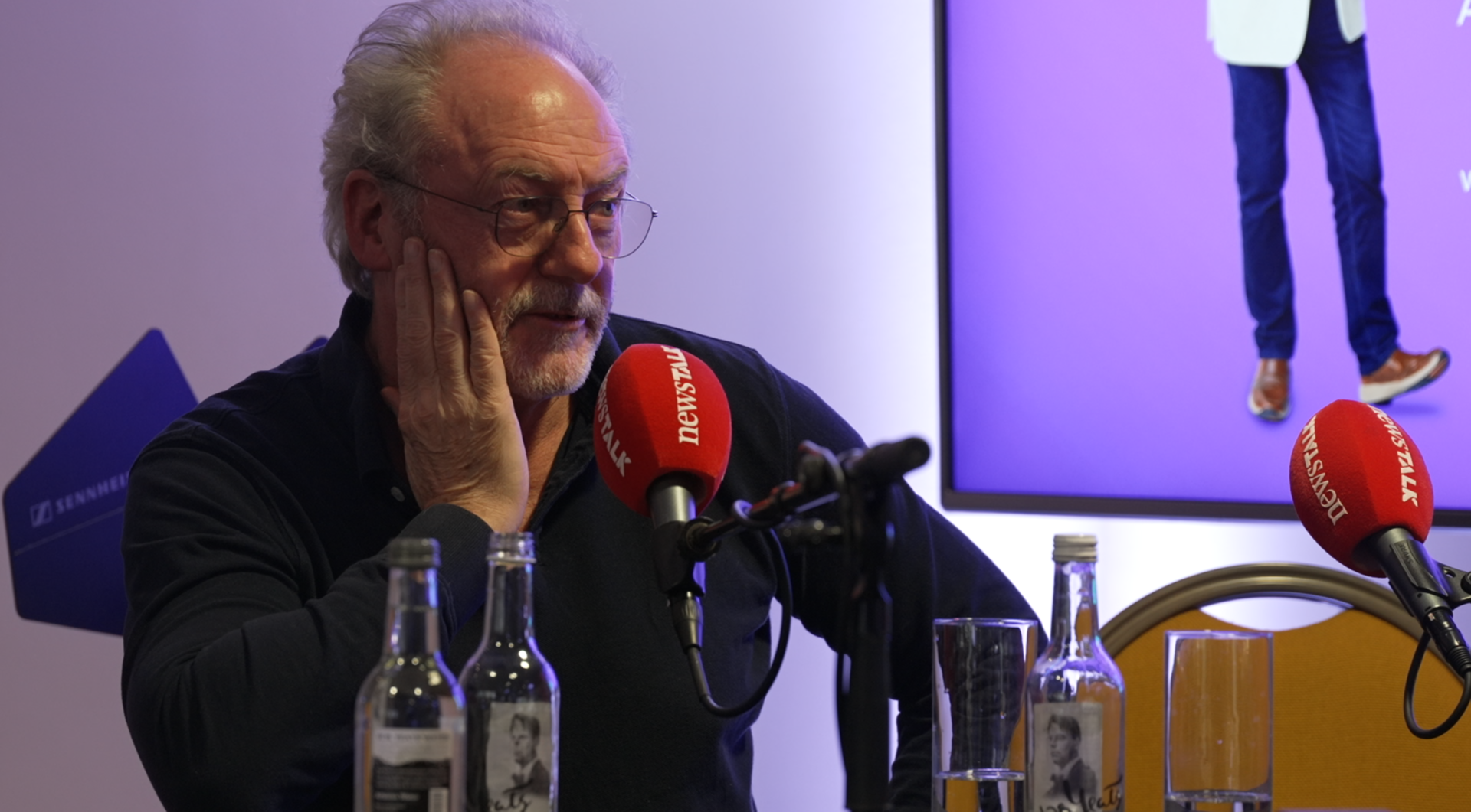 Actor Liam Cunningham talks to Pat Kenny