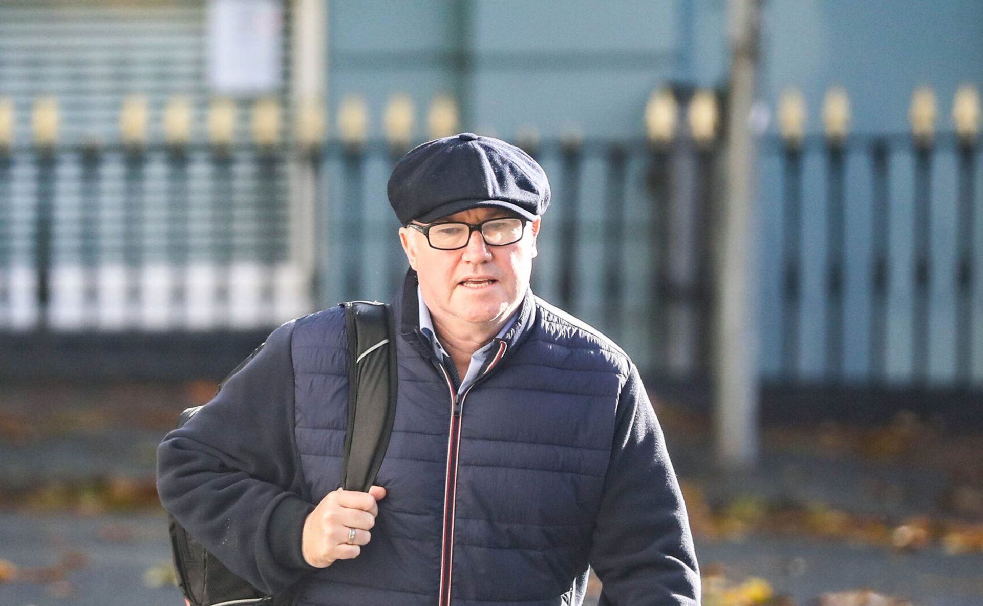 Michael Lynn arriving at the Criminal Courts of Justice in Dublin, 1-11-23.