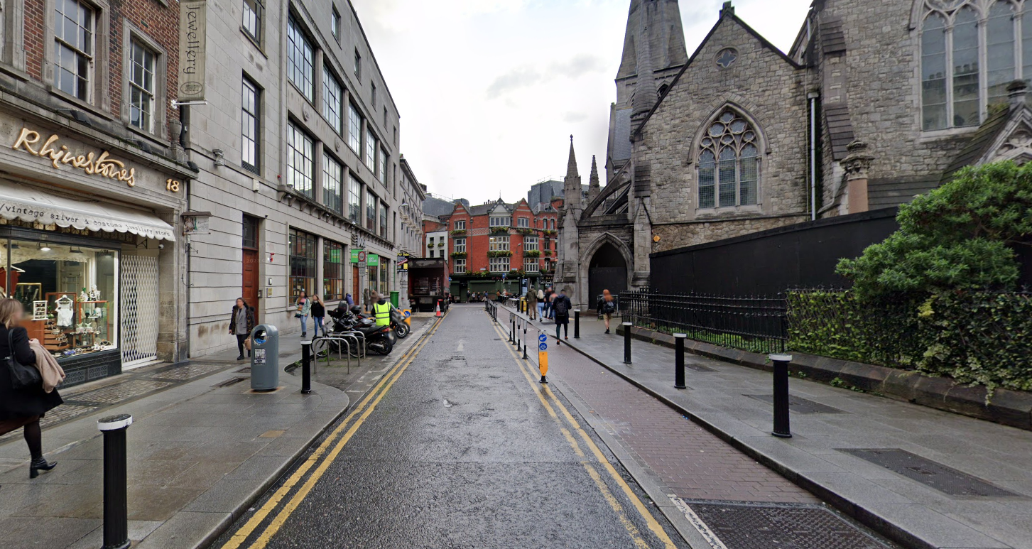 St Andrew's Street in Dublin city centre