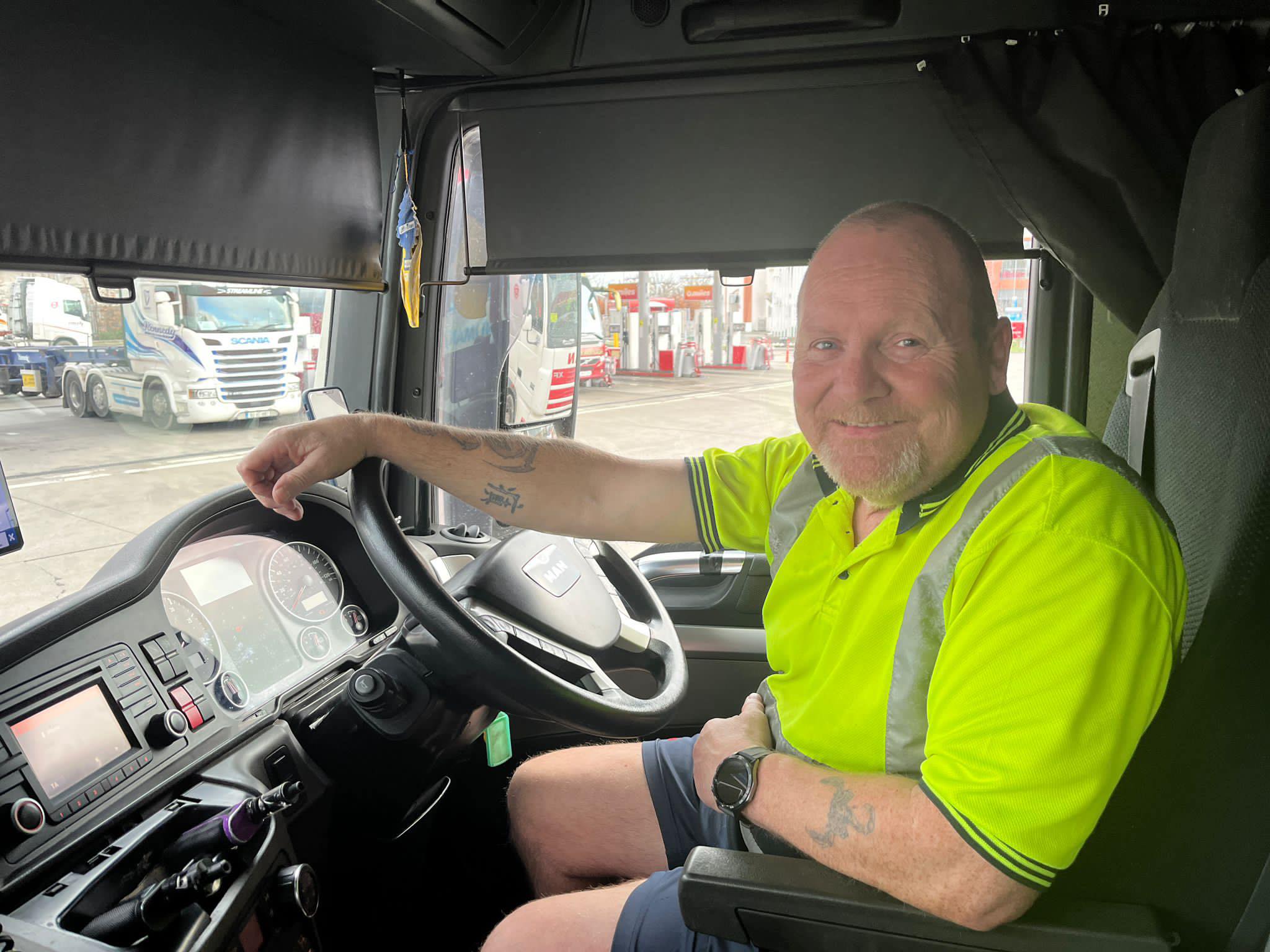 Theyre Not Going To Stop Anytime Soon Lorry Drivers Fear